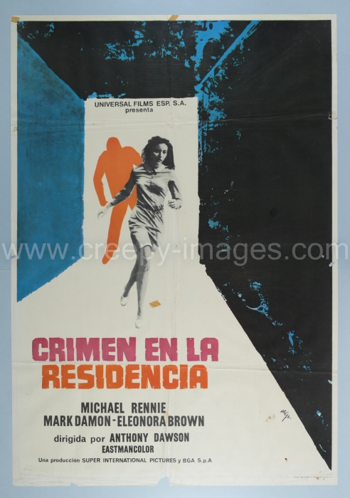 Sieben Jungfrauen für den Teufel / Nude... si muore / The Young, the Evil and the Savage – Spanisches Plakat